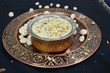 Mkhana kheer .|makhana kheer||fastingrecipes||navratrirecipes||healthy recipes |foxnuts recipes|