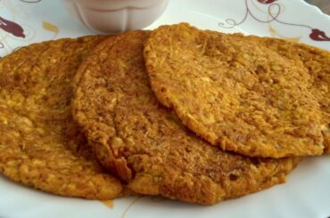 Weight loss recipe/Oats recipe/Pancake/Weight loss roti/Weight loss breakfast/Flying food/Weightloss