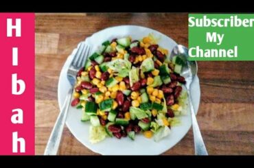 High Protein Kidney Been Salad Recipe | So Healthy Food By Hibah Khan Official