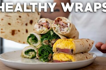 Healthy Wraps at Home (Make Your Own Flatbread)