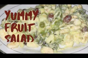 Fruit salad recipe | fruit yogurt salad | healthy recipe | weight loss recipe | aim life|easy recipe