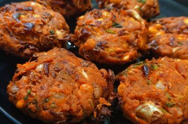 Crispy Cabbage Masala Vadai | Healthy Snack for Kids | Evening Snacks recipe