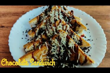 Chocolate sandwich recipe | Chocolate cheese sandwich | Choco sandwich for kids