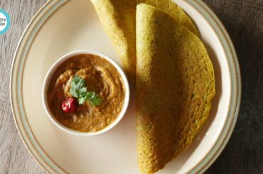 Daal Roti with Lehsan Chutney Recipe By Healthy Food Fusion