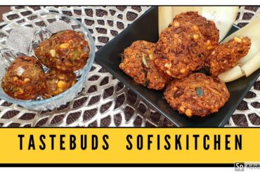 Vazhaipoo vadai Recipe- Deep Fried & Oil free/Healthy snack | Banana Flower | Banana Blossom -