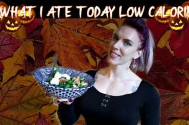 Vlogtober 2020 - Day 14 - What I Eat In A Day Low Calories