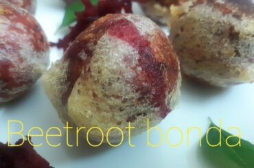 Beetroot paneer bonda/healthy snacks recipe/lockdown special/bonda recipe/DIFFERENT/yummy bonda