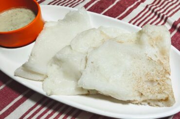 healthy madras cucumber dosa / southekai neerudosa / acharya's recipes