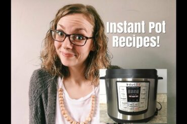 Healthy & Easy INSTANT POT Recipes | COLLAB