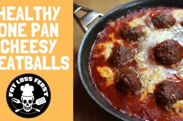 Low Calorie CHEESY MEATBALLS | Hectic Healthy Eating
