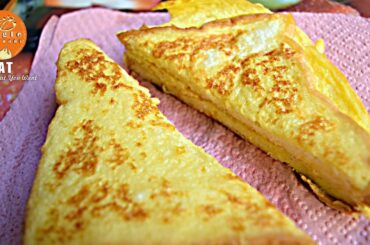 Easy and healthy breakfast  | Egg sandwich | Bread omelette | Breakfast recipe by Jungle Foods