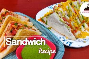 Easy Sandwich Recipes | Crunchy Veg-sandwich | No Flame Veg-sandwich Recipe in Tamil