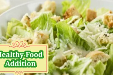 CAESAR SALAD || HEALTHY SALAD RECIPE ||