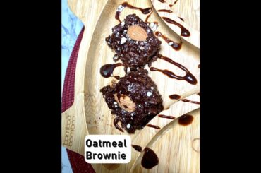 Oats Brownie | Short Video #Shorts #shorts | Healthy Oats recipes recipe in description