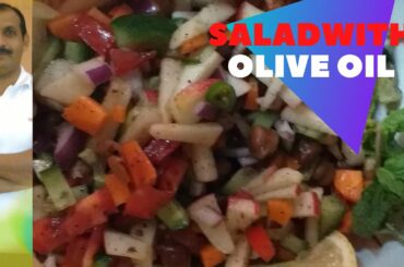 Mix Salad Recipe/ Healthy Salad /Desi Zaiqa/VlogsWith Hakim