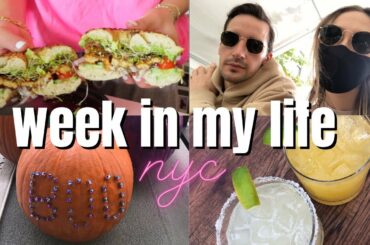 NYC WEEK IN MY LIFE /new apt, new furniture, healthy meals