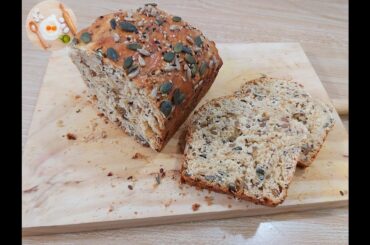 Homemade Multi Seeds Bread| No Knead Multi Seeds Bread