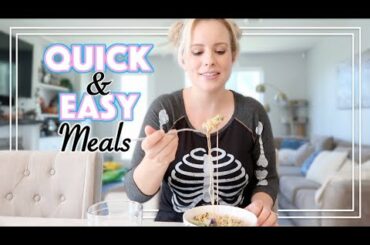 WHAT I EAT IN A DAY | QUICK, EASY AND HEALTHY RECIPES