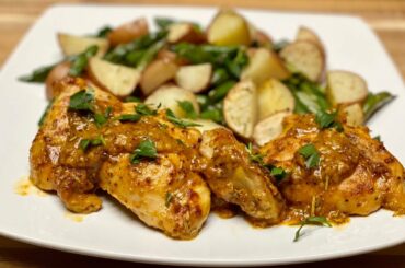 HONEY MUSTARD CHICKEN / Chicken dinner ideas for the family / Healthy Chicken Recipes