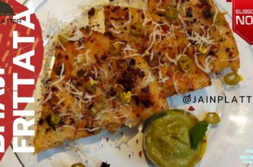 Bhaji Frittata | Healthy Recipe | Frittata | Jain Platter