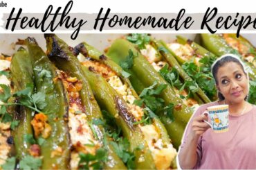 HOW TO MAKE DELICIOUS STUFFED PEPPERS | Healthy Homemade Recipes | IndiraasWorld