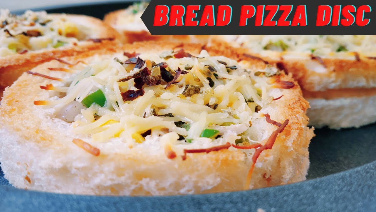 Bread Pizza Disc | Mini Pizza | Kids Lunch Box Recipes | Instant Pizza Recipe | Bread Pizza Recipe Bread Pizza Disc | Mini Pizza | Kids Lunch Box Recipes | Instant Pizza Recipe | Bread Pizza Recipe