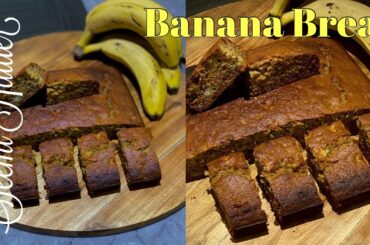 Healthy Banana Bread Recipe | No Sugar Banana Bread | Banana & Wheat Bread | Easy Banana Bread