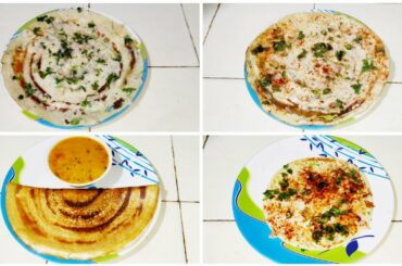 Healthy Breakfast Recipe/Dinner Recipe/Tiffin Recipe/Onion Podi Dosa/Crispy Dosa/Onion Podi Uttapam.