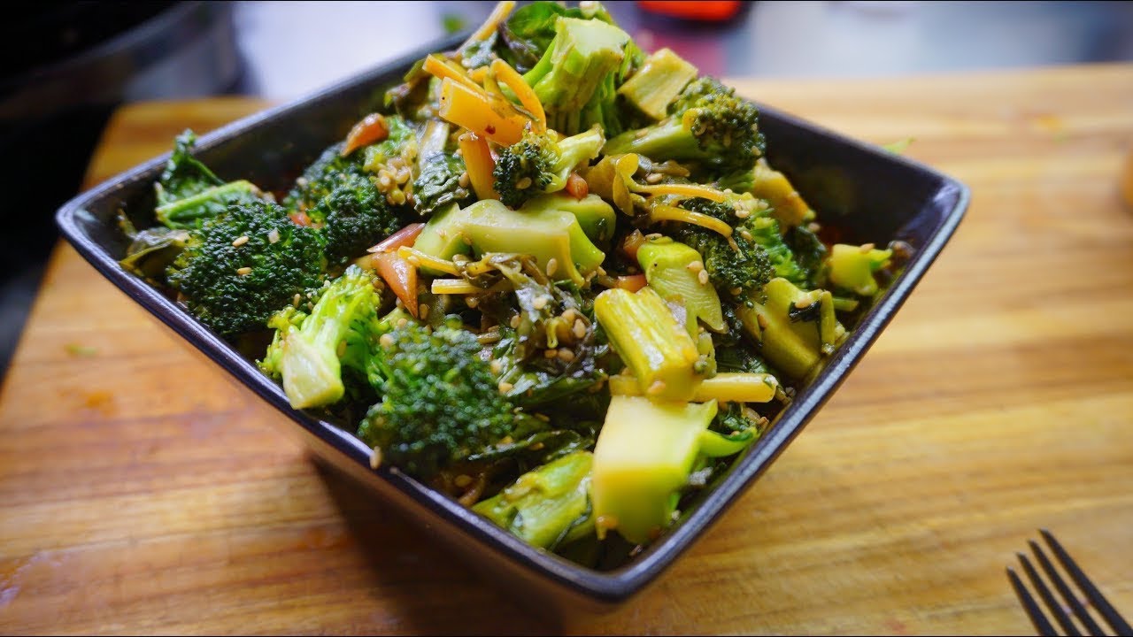 Purslane and Broccoli Stir Fry – healthy recipe channel Purslane and Broccoli Stir Fry - healthy recipe channel