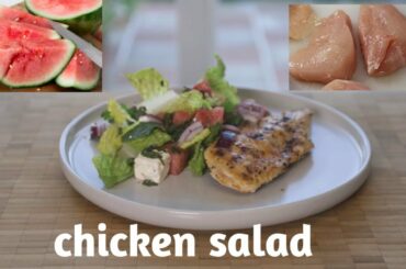 how to Chicken salad, healthy chicken salad recipes with OLIVIA.
