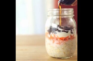 OVERNIGHT OAT/ HEALTHY DIET  WEIGHT LOSS RECIPES/ OAT WEIGHT LOSS RECIPES/EAT BUT LOSS WEIGHT