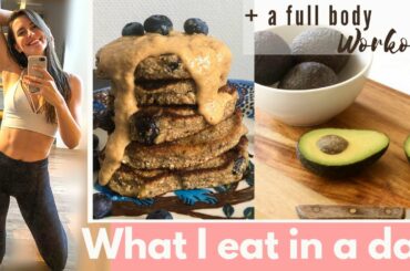 DAY IN THE LIFE | Home workout, healthy recipes + ebook announcement!