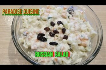 How To Make Russian Salad Recipe By Paradise Cuisine- Healthy Russian Salad Recipe