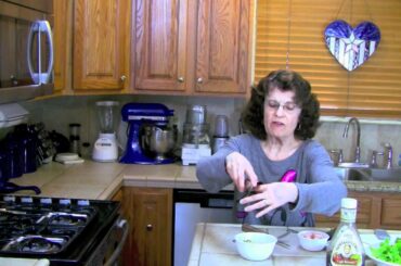 Shrimp Avocado Salad - Diet Recipes; Healthy Home Cooking, Low- Calorie Lifestyle #