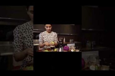 Samantha's Healthy salad from her Terrace Veggie Garden