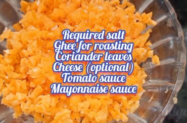 Yummy vegetarian sandwich recipe | kids snacks recipe