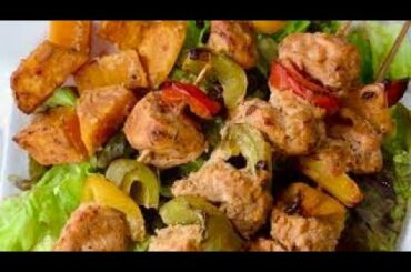 Turkish Chicken Skewers | Quick and Easy Recipe | Low Calorie and Healthy