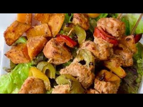 Turkish Chicken Skewers | Quick and Easy Recipe | Low Calorie and Healthy Turkish Chicken Skewers | Quick and Easy Recipe | Low Calorie and Healthy
