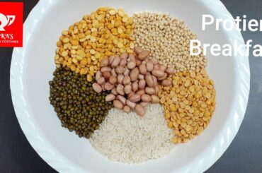 Healthy Breakfast Recipe||New Tiffin Recipe||Tasty Breakfast Recipe||High Protien Dosa