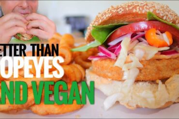 Gardein Vegan Chicken Sandwich Recipe and Review - healthy recipe channel