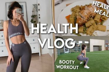 VLOG | HEALTHY MEALS, BOOTY WORKOUT, ZARA HAUL