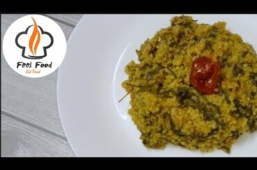 palak millets rice || simple and tasty spinach kodo millets recipe || Healthy weight loss recipe