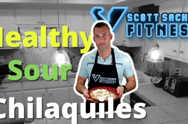 Healthy Sour Chilaquiles |  a healthy recipe for weight loss