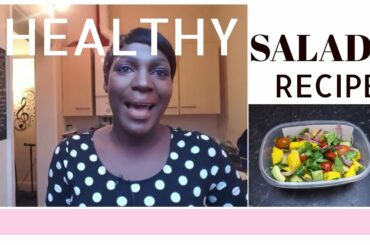HEALTHY SALAD RECIPE || how to lose weight well || Low calorie foods