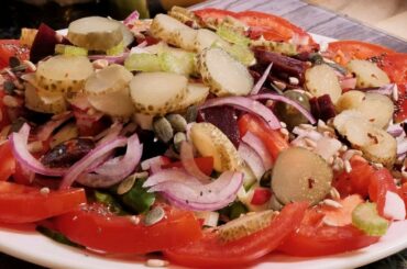 HEALTHY SALAD FOR WEIGHT LOSS | EASY DIET RECIPE || ON JUICE & SALAD RECIPE