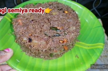 Ragi Semiya |Healthy breakfast recipe |Easy dinner recipe.