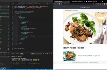 Week 11 assignment - Healthy Recipes update