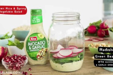 Eta Salad Ideas - On-the-Go Salad in a Jar