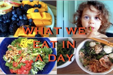 WHAT WE EAT IN A DAY | VEGAN | FAST and HEALTHY MEALS