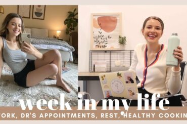 FULL WEEK IN MY LIFE - Work Week, Health Updates, Healthy Meals, Date Nights & Working Out